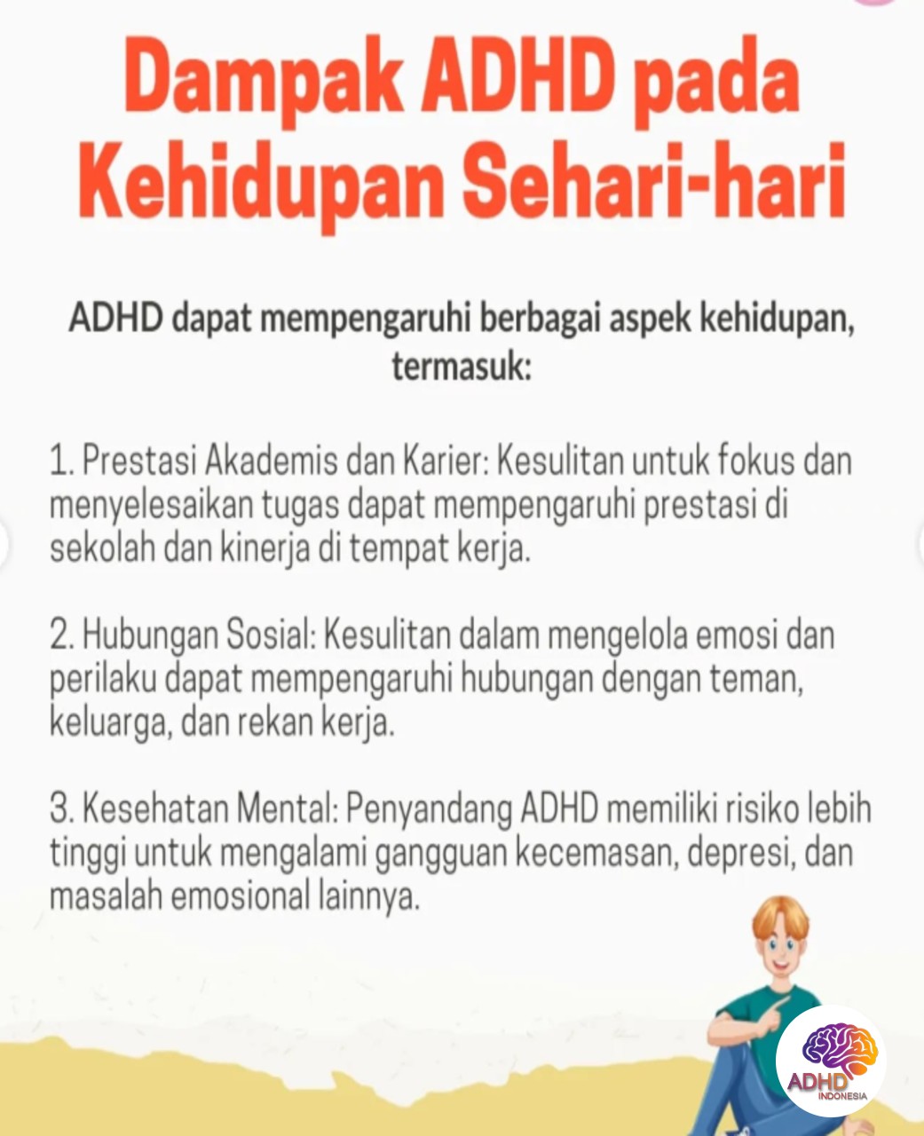 ADHD dan Hubungan Sosial Anak di Lingkungan Sekolah di Kabupaten Batang