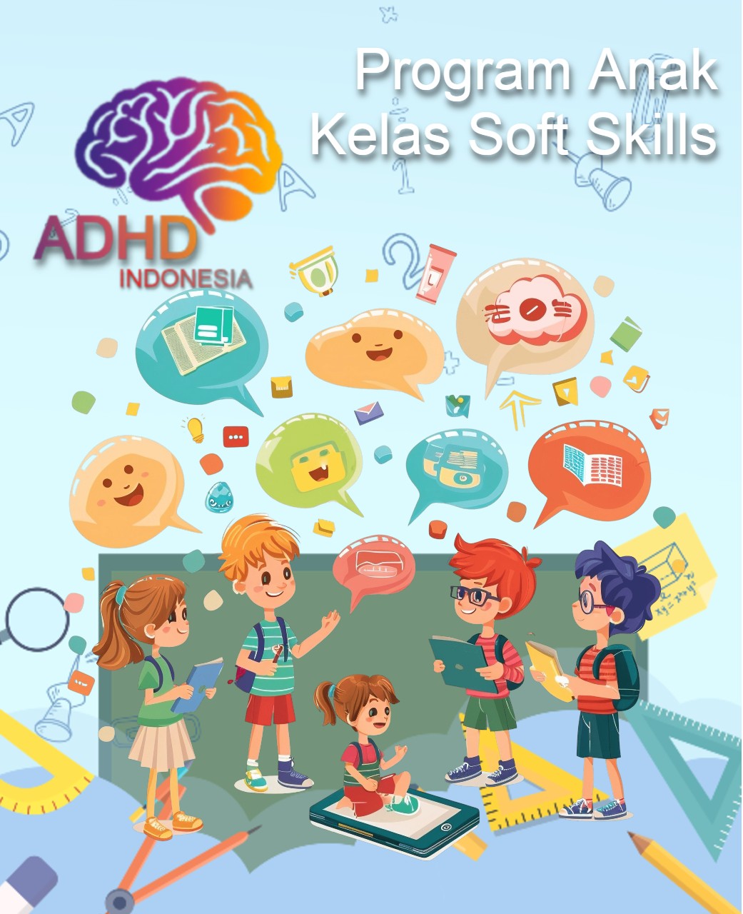 Program ADHD Indonesia Kabupaten Batang Kelas Soft Skills Anak ADHD